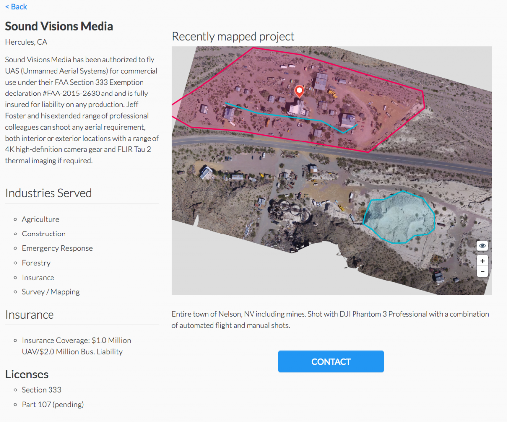 DroneDeploy launches a directory for professional drone operators ...